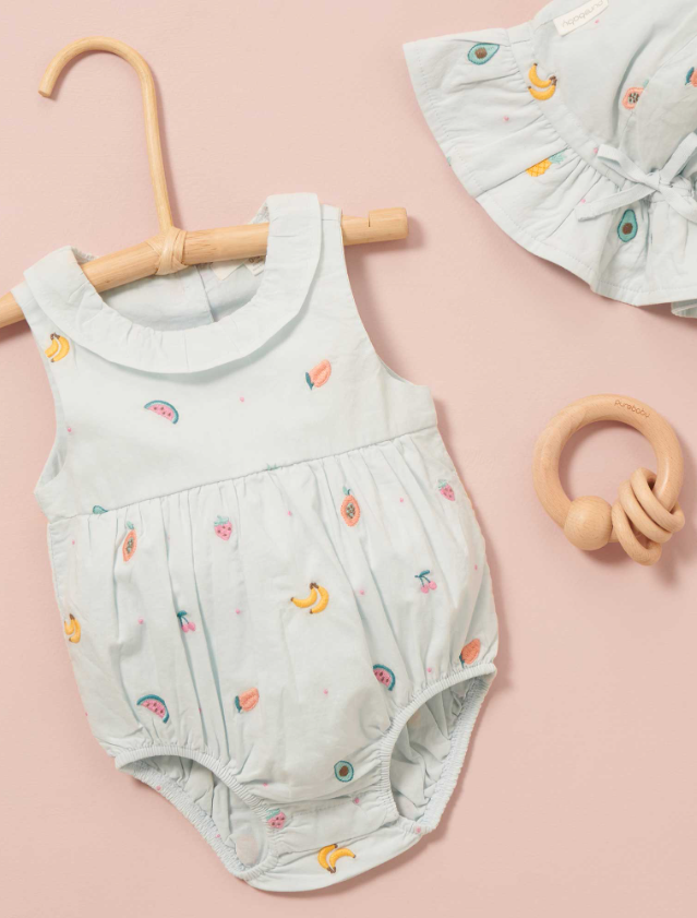 Pure Baby - Fruity Embroidered Bodysuit