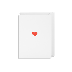 Red Heart Mini Card – Love and Sunshine Boutique