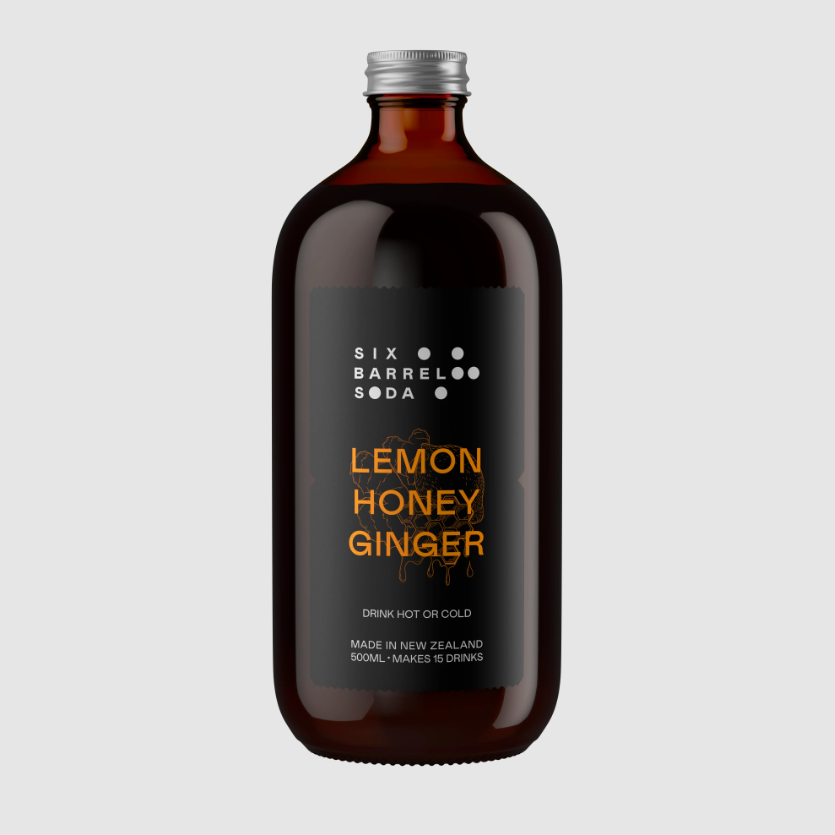 Lemon Honey Ginger Syrup 500ml