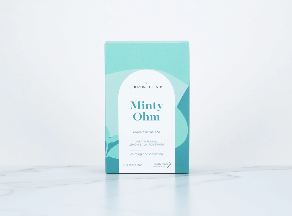Libertine Blend Minty Ohm Herbal Tea - Loose Leaf Tea