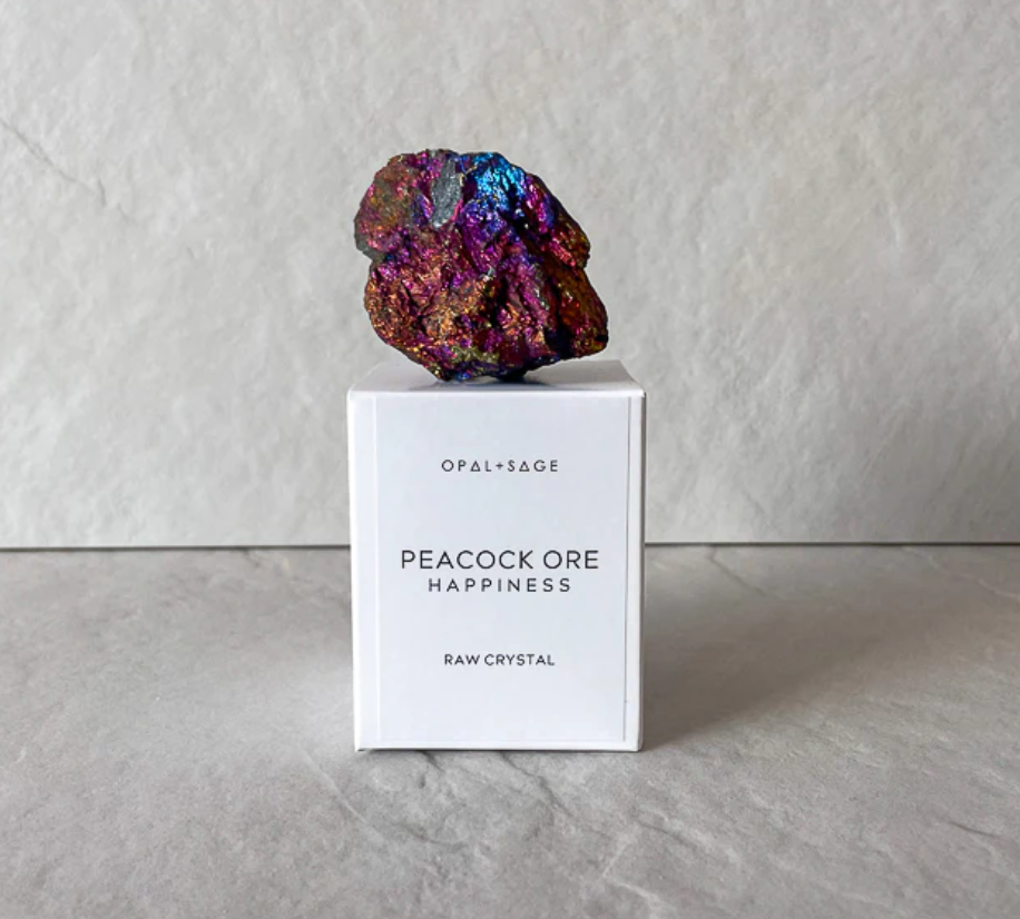 Peacock Ore - Raw Boxed Crystal