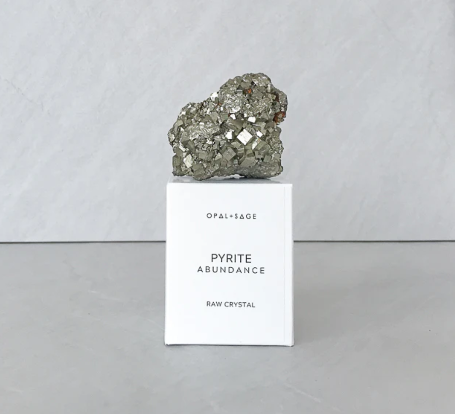 Pyrite - Raw Boxed Crystal