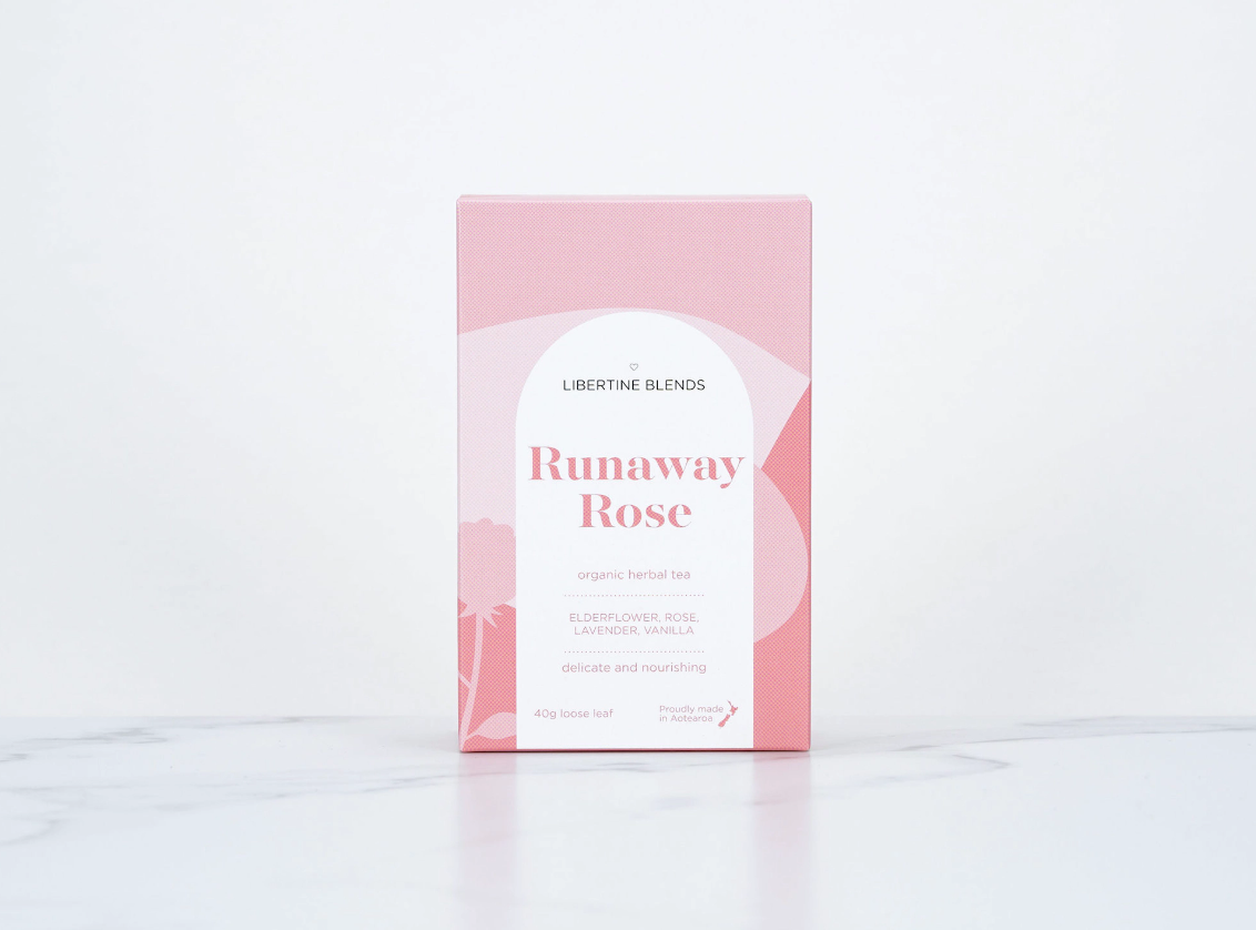 Libertine Blend Runaway Rose Herbal Tea - Loose Leaf Tea