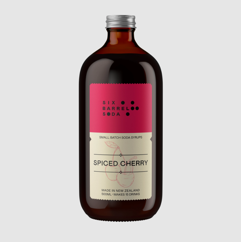 Spiced Cherry Soda Syrup 500mL