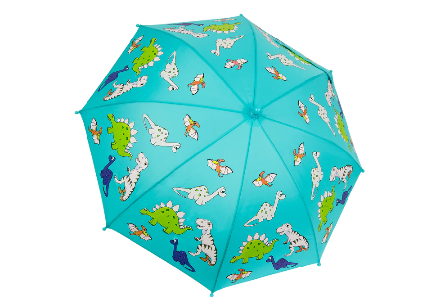 Colour Changing Umbrella - Dinosaurs