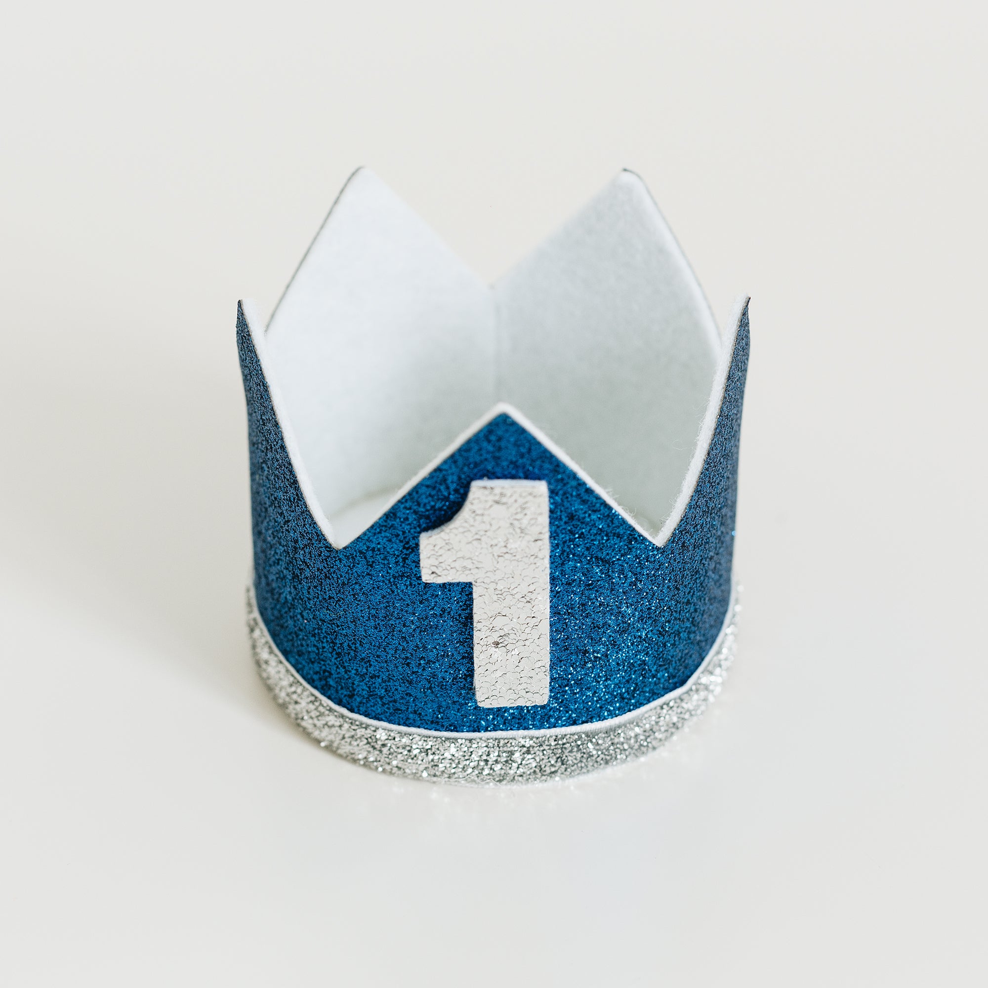L&S Blue Crown with Silver Ribbon