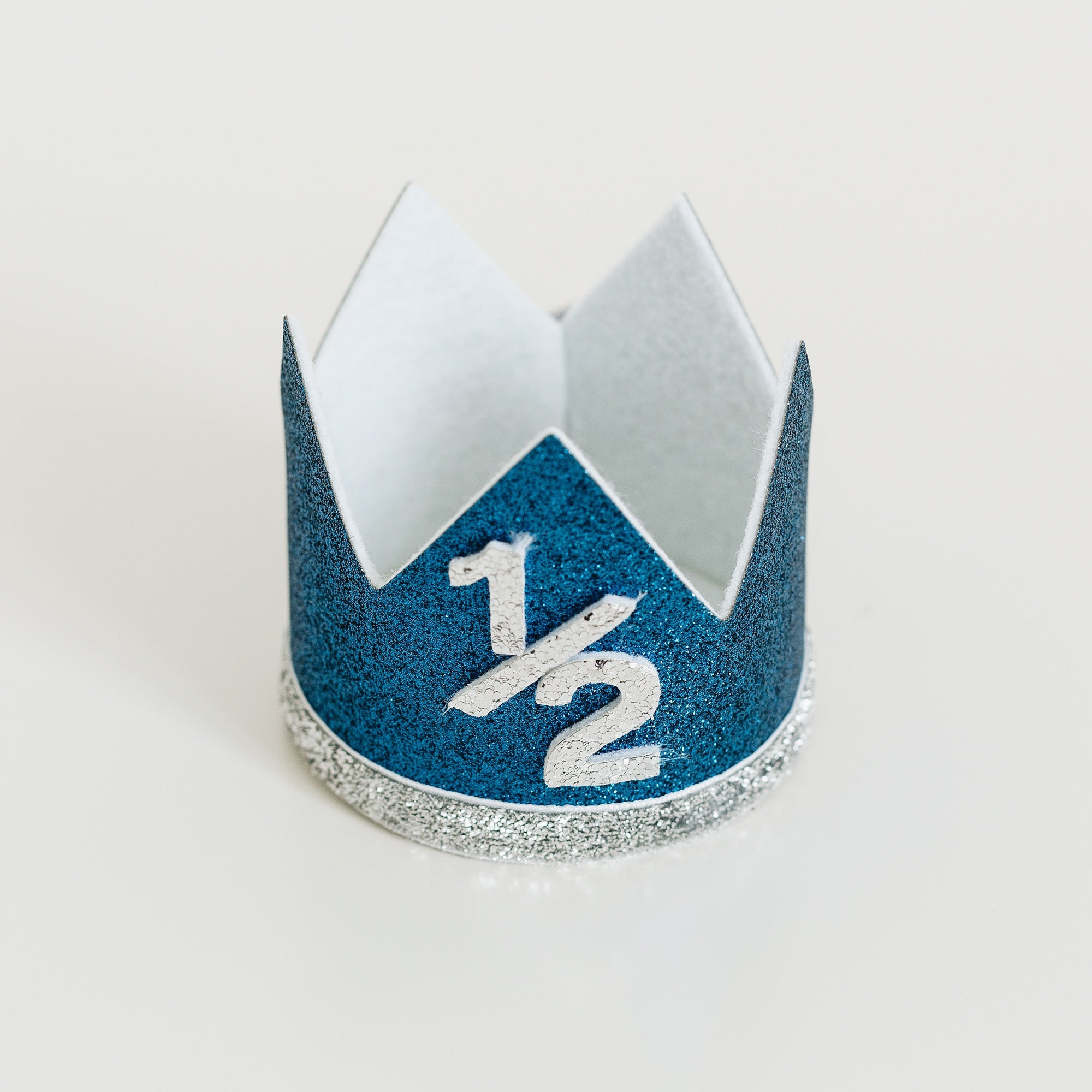 L&S Blue Crown with Silver Ribbon