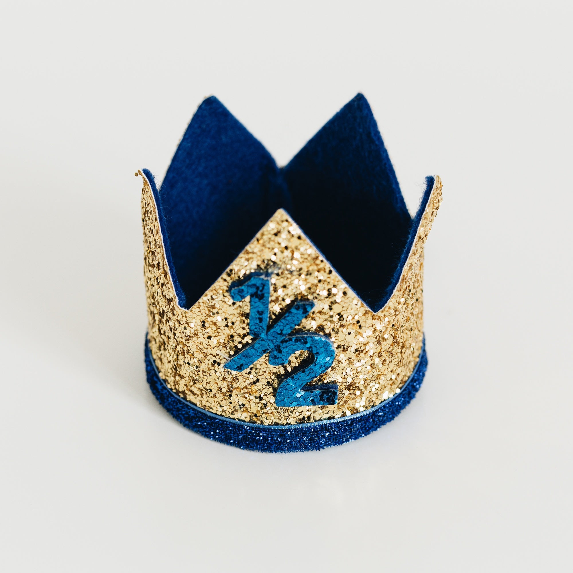 L&S Gold Crown with Blue Ribbon