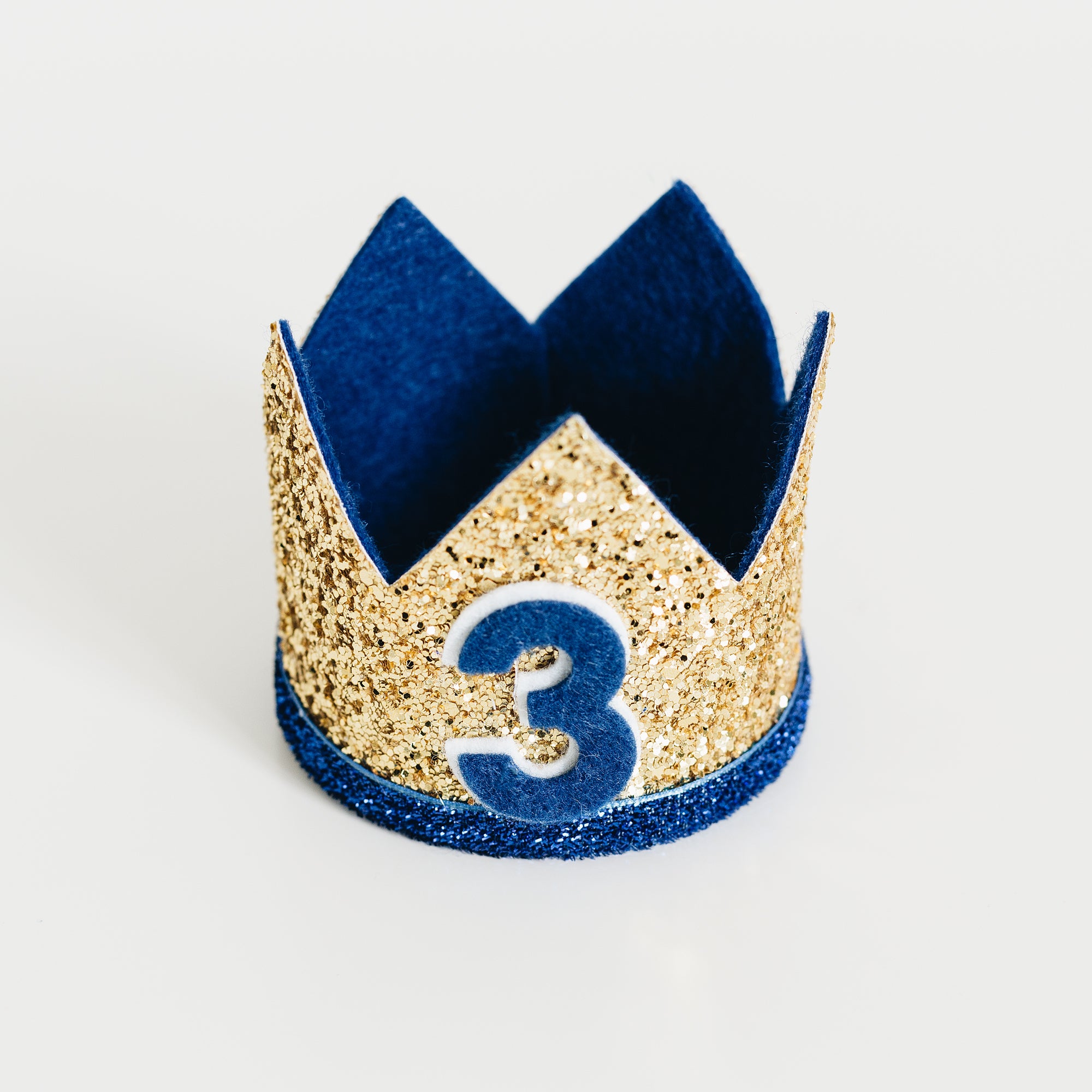 L&S Gold Crown with Blue Ribbon