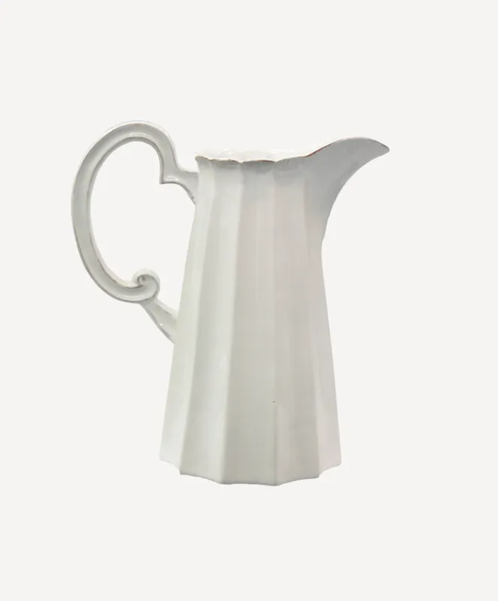 Xavier Pitcher White Jug