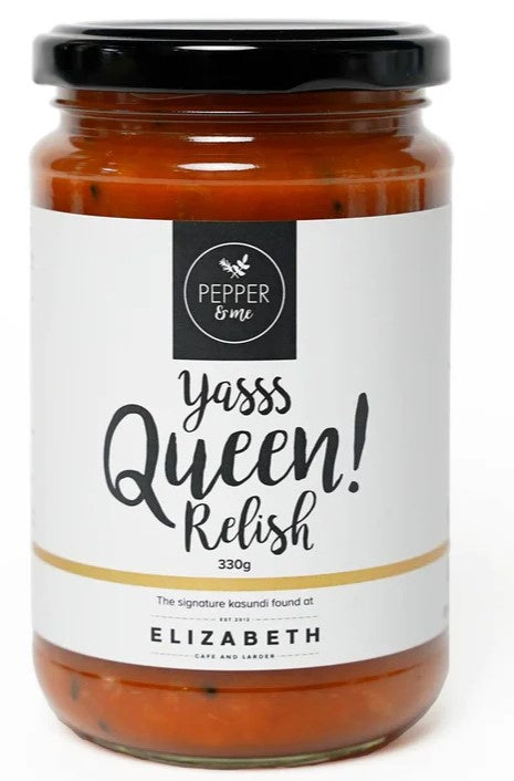 Pepper & Me Yasss Queen Relish - GF, DF